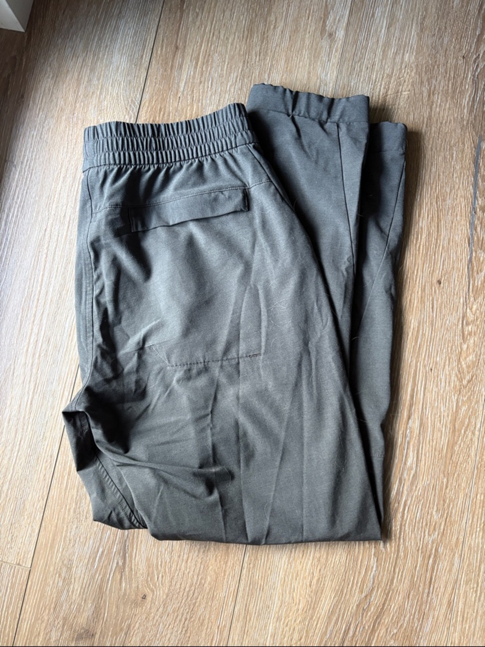 Men's PrAna Olive Green Stretch Drawstring Pants